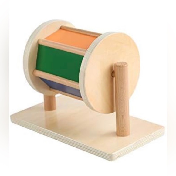 No Name Other - Montessori Full-Size Spinning Drum